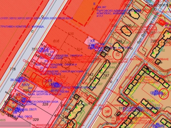 Парцел в София, Център - 3480 кв.м за 100 €/кв.м - Снимка #1
