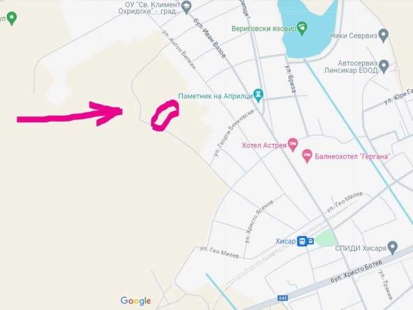 Парцел в Пловдив, Център - 1044 кв.м за 13 €/кв.м - Снимка #1