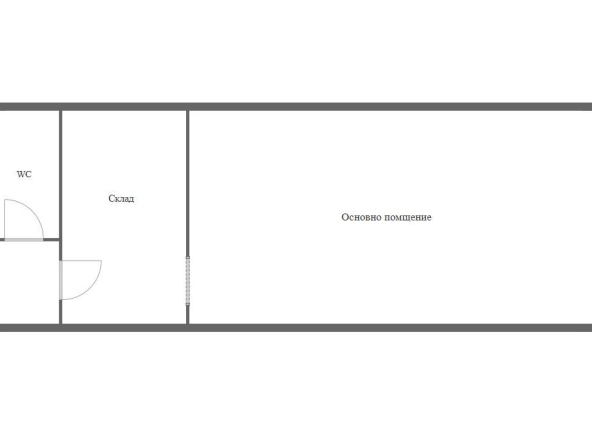 Магазин в Бургас, Лазур - 27 кв.м за 1556 €/кв.м - Снимка #1