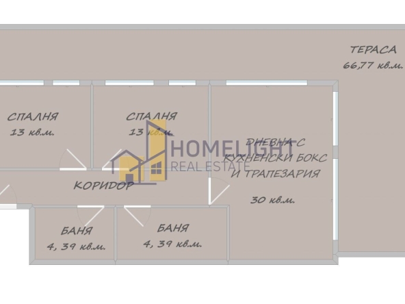 Тристаен апартамент в София, Малинова долина - 169 кв.м за 1320 €/кв.м - Снимка #1