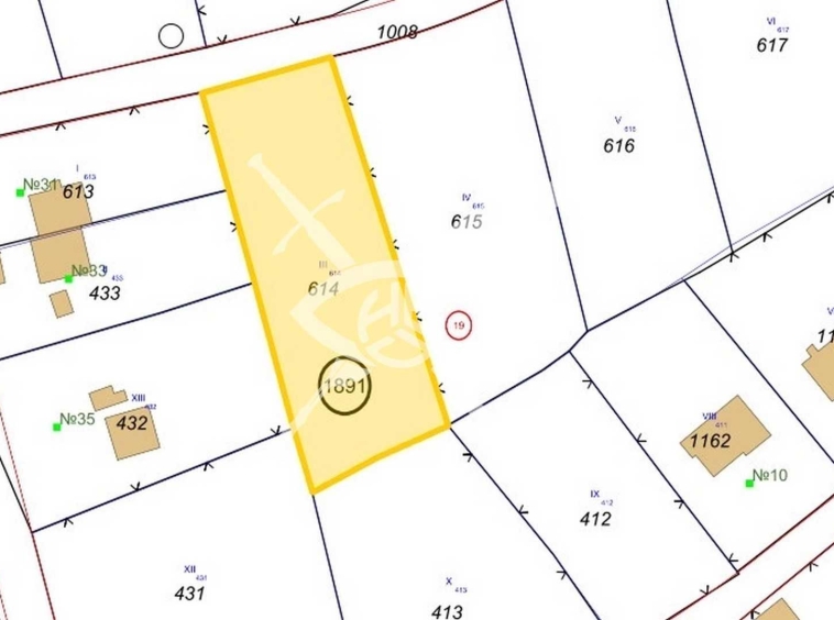 Парцел в София, в.з. Килиите - 1114 кв.м за 135 €/кв.м - Снимка #1