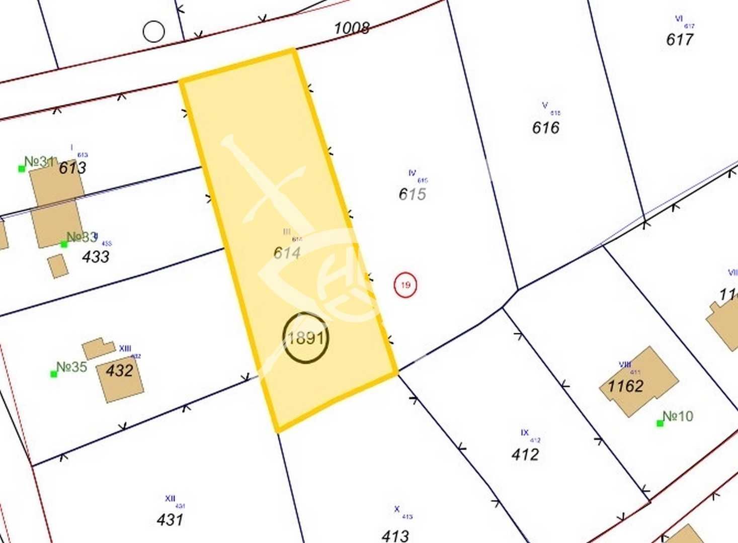 Парцел в София, в.з. Килиите - 1114 кв.м за 135 €/кв.м - Снимка #1