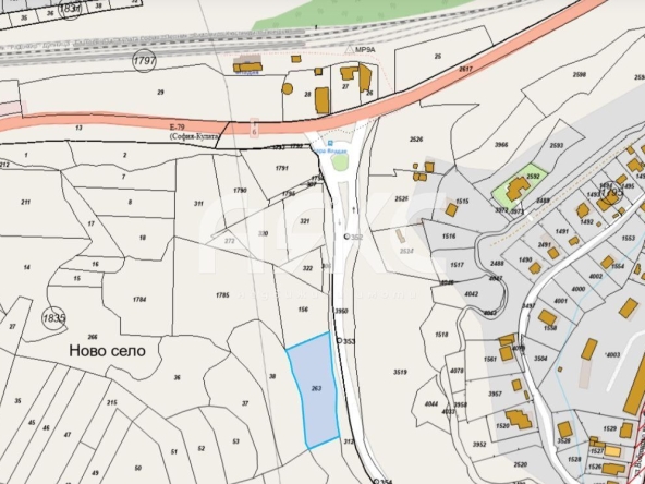 Парцел в с. Владая, Област София-град - 2318 кв.м за 5 €/кв.м - Снимка #1