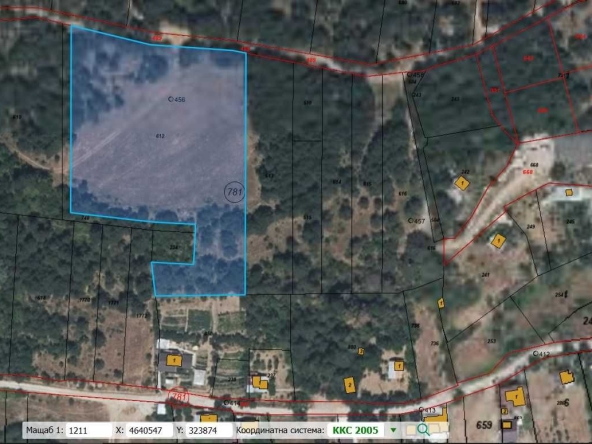 Парцел в Разлог - 8092 кв.м за 33 €/кв.м - Снимка #1