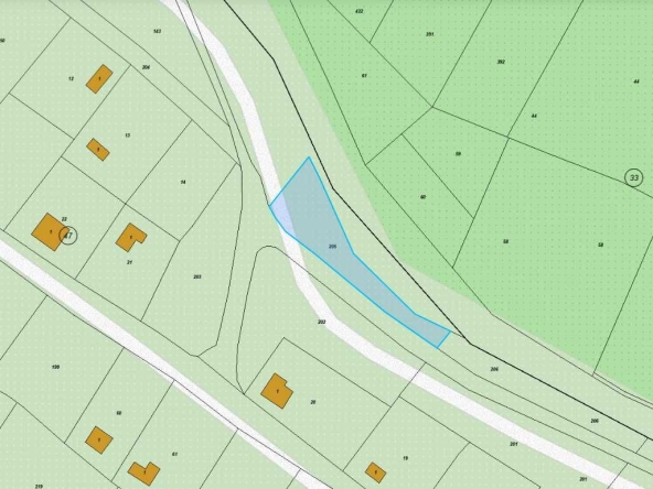 Парцел в с. Брестник, Област Пловдив - 449 кв.м за 51 €/кв.м - Снимка #1