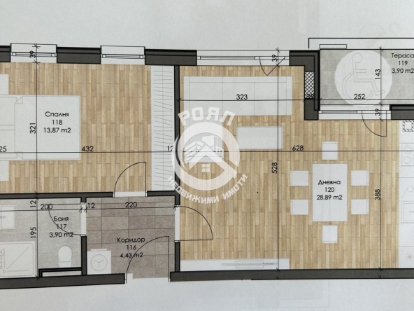 Двустаен апартамент в Пловдив, Христо Смирненски - 72 кв.м за 1355 €/кв.м - Снимка #1