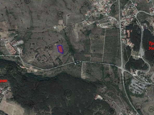 Парцел в с. Малка Верея, Област Стара Загора - 1822 кв.м за 15 €/кв.м - Снимка #1