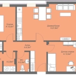 Тристаен апартамент в Велинград - 92 кв.м за 485 €/кв.м - Снимка #1