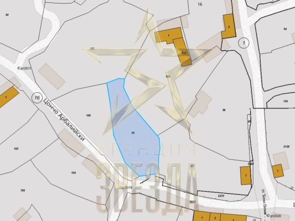 Парцел в Хисаря - 538 кв.м за 13 €/кв.м - Снимка #1