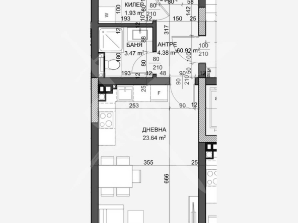 Двустаен апартамент в Варна, Възраждане 4 - 71 кв.м за 1191 €/кв.м - Снимка #1
