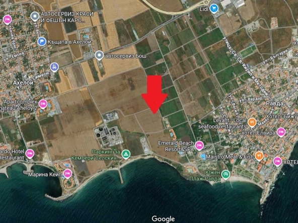 Парцел в Ахелой - 7500 кв.м за 40 €/кв.м - Снимка #1