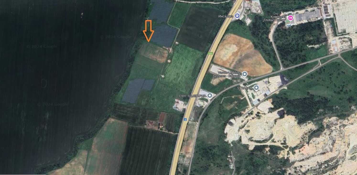 Парцел в Хасково, Промишлена зона - Север - 16000 кв.м за 5 €/кв.м - Снимка #1