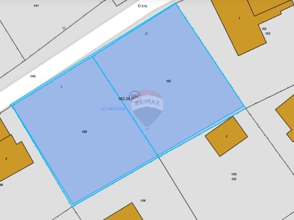 Парцел в с. Оброчище, Област Добрич - 995 кв.м за 86 €/кв.м - Снимка #1