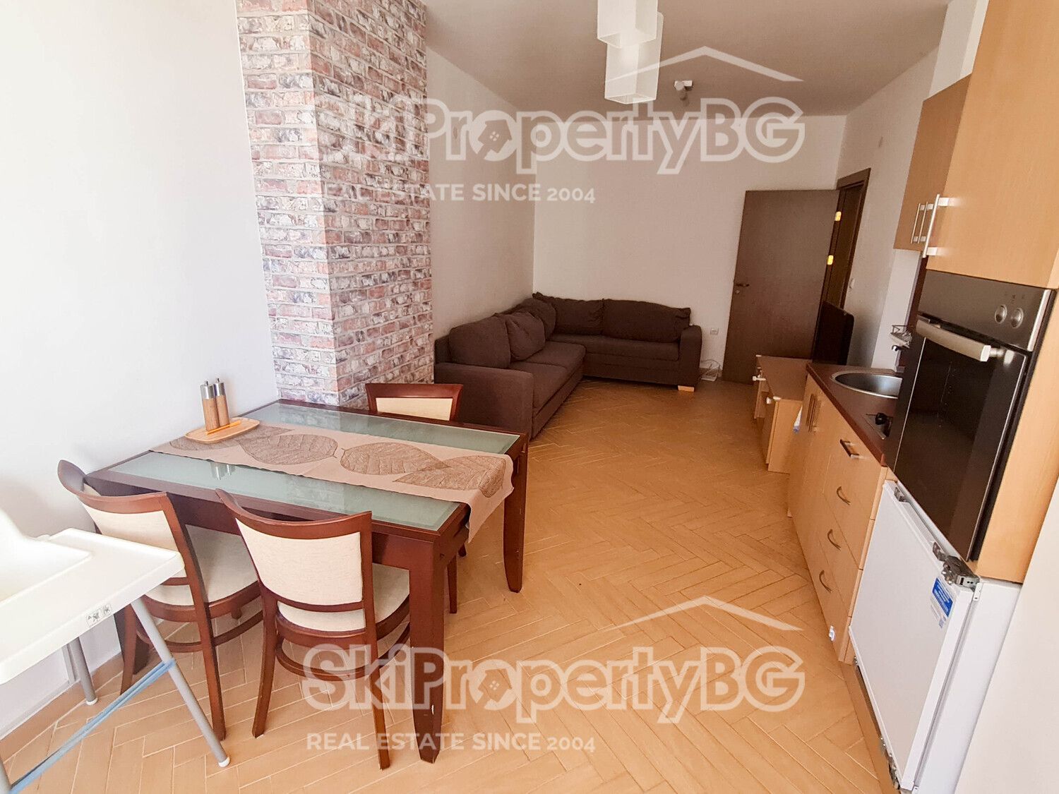 Двустаен апартамент в Банско - 60 кв.м за 1250 €/кв.м - Снимка #1