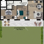 Тристаен апартамент в Пловдив, Остромила - 117 кв.м за 794 €/кв.м - Снимка #1