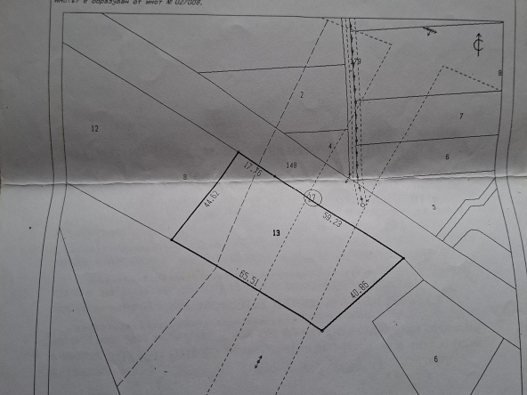 Парцел в с. Старо Оряхово, Област Варна - 3000 кв.м за 5 €/кв.м - Снимка #1
