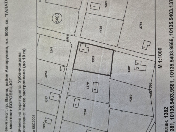 Парцел в Варна, м-т Боровец - юг - 570 кв.м за 37 €/кв.м - Снимка #1