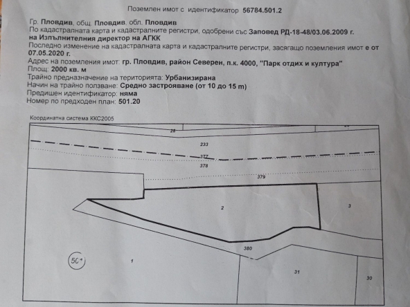 Парцел в Пловдив, Христо Смирненски - 2000 кв.м за 375 €/кв.м - Снимка #1