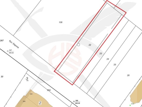 Парцел в София, Република - 2500 кв.м за 150 €/кв.м - Снимка #1