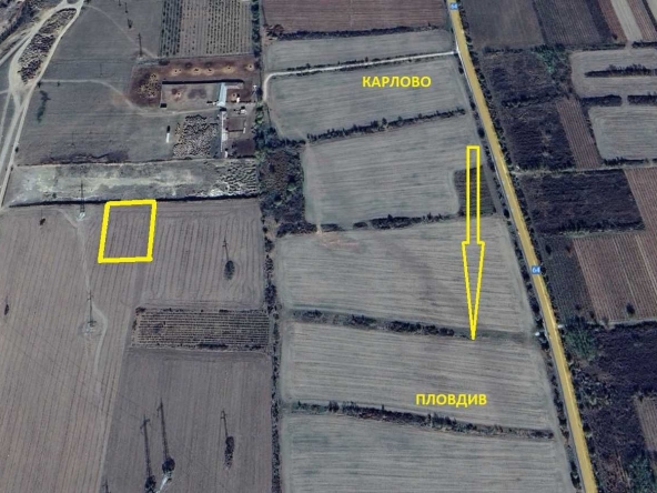Земеделски имот в Карлово -  кв.м за 536 €/дка - Снимка #1