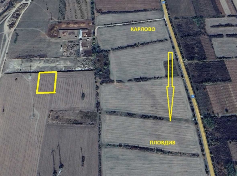 Земеделски имот в Карлово -  кв.м за 536 €/дка - Снимка #1