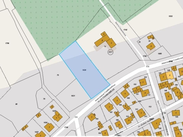 Парцел в Малко Търново - 2299 кв.м за 9 €/кв.м - Снимка #1