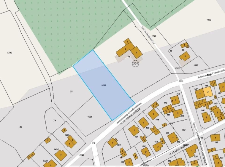 Парцел в Малко Търново - 2299 кв.м за 25 €/кв.м - Снимка #1