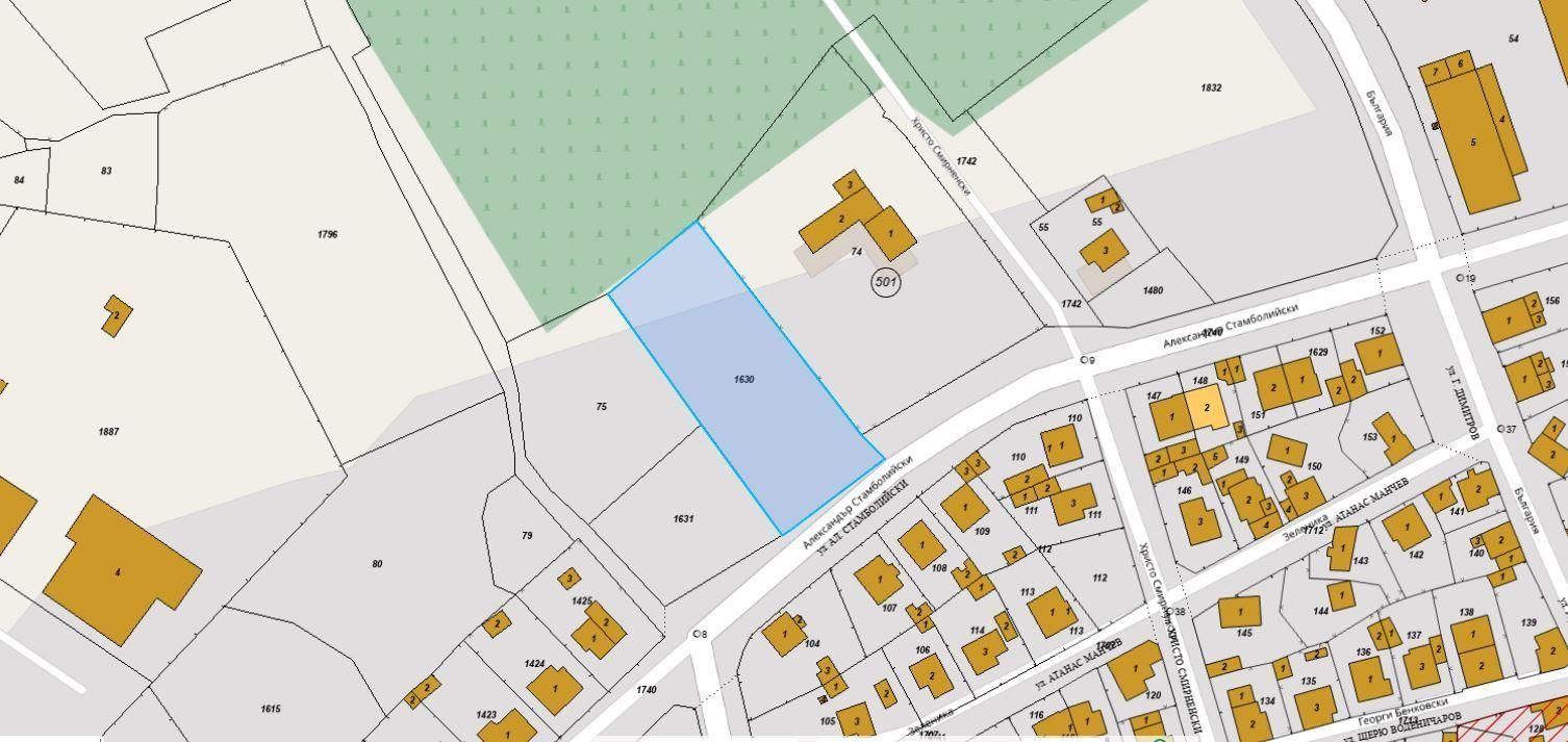 Парцел в Малко Търново - 2299 кв.м за 25 €/кв.м - Снимка #1