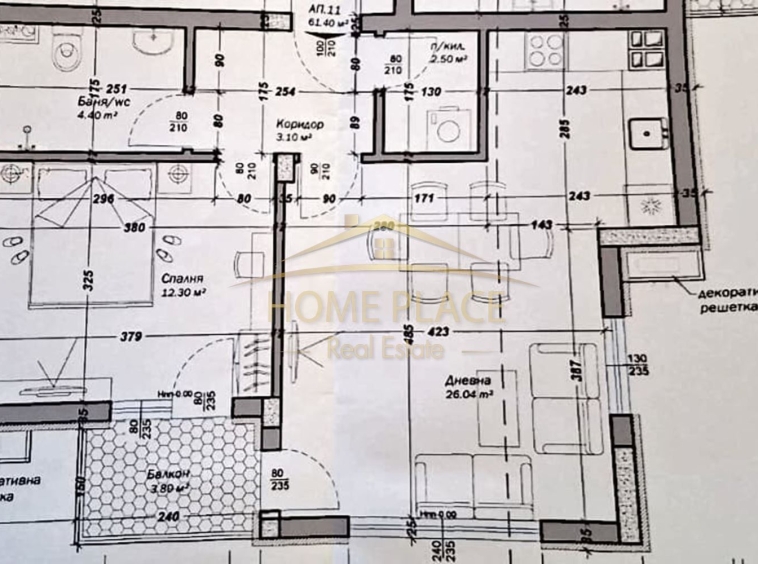 Двустаен апартамент в Варна, Изгрев - 81 кв.м за 737 €/кв.м - Снимка #1