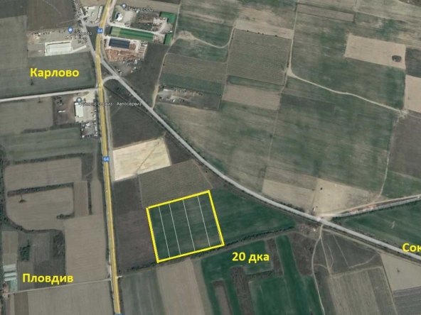 Парцел в Карлово - 20000 кв.м за 5 €/кв.м - Снимка #1