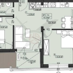 Тристаен апартамент в София, Подуяне - 90 кв.м за 1605 €/кв.м - Снимка #1