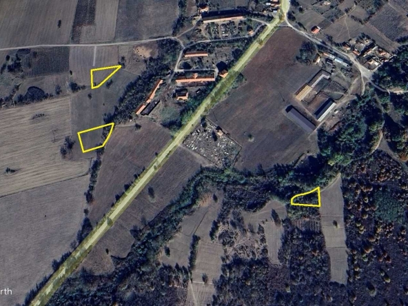 Земеделски имот в с. Горни Домлян, Област Пловдив -  кв.м за 833 €/дка - Снимка #1