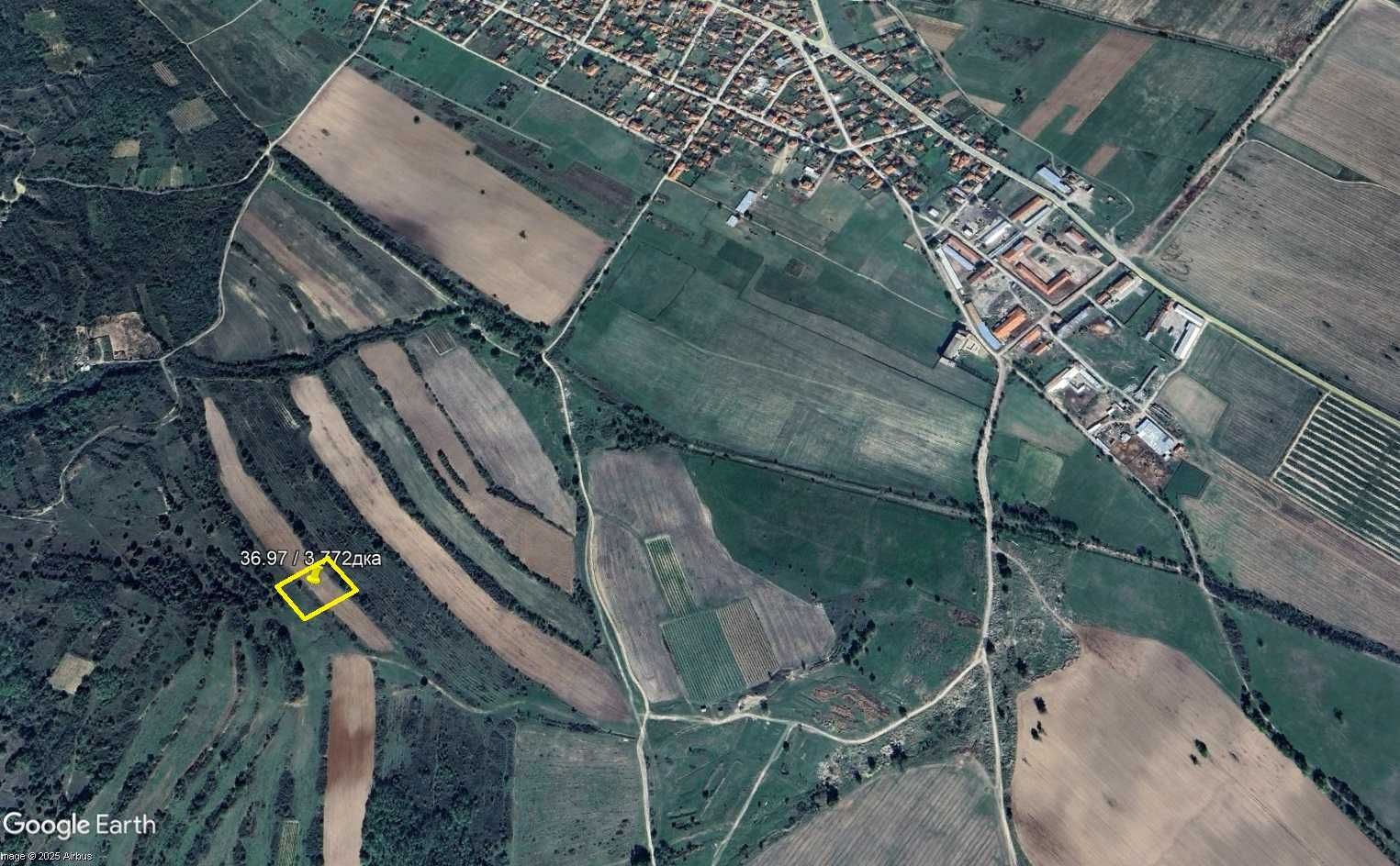 Земеделски имот в с. Войнягово, Област Пловдив -  кв.м за 485 €/дка - Снимка #1