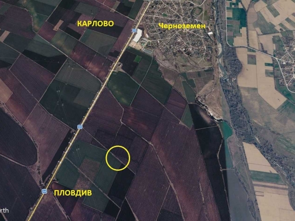 Земеделски имот в с. Черноземен, Област Пловдив -  кв.м за 503 €/дка - Снимка #1