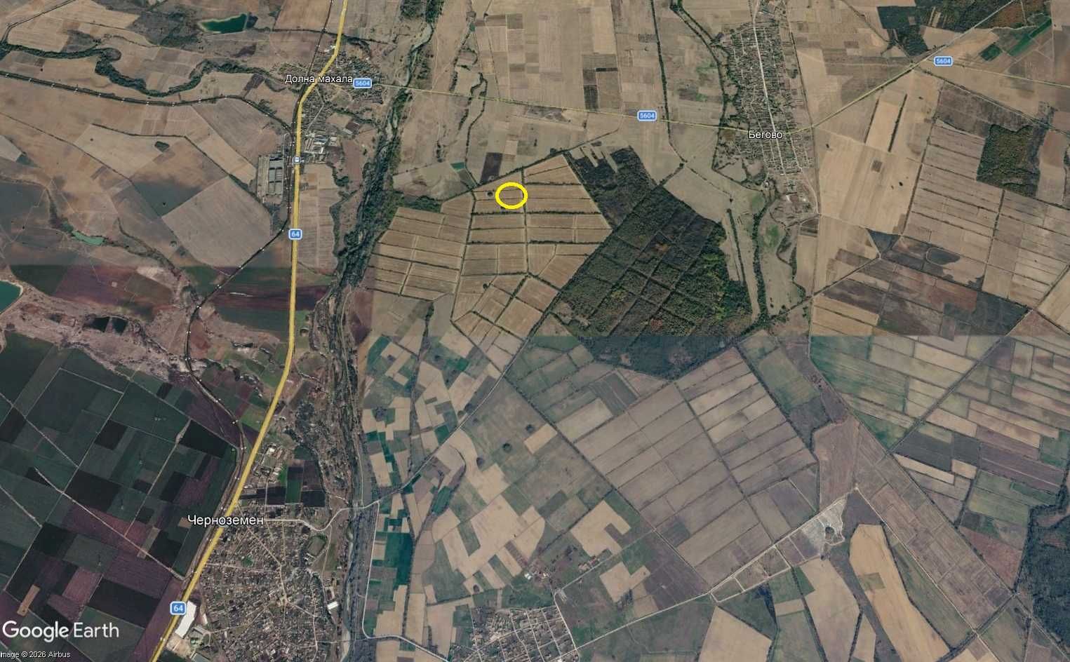 Земеделски имот в с. Черноземен, Област Пловдив -  кв.м за 383 €/дка - Снимка #1