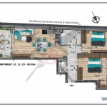 Тристаен апартамент в София, Студентски град - 105 кв.м за 1943 €/кв.м - Снимка #1