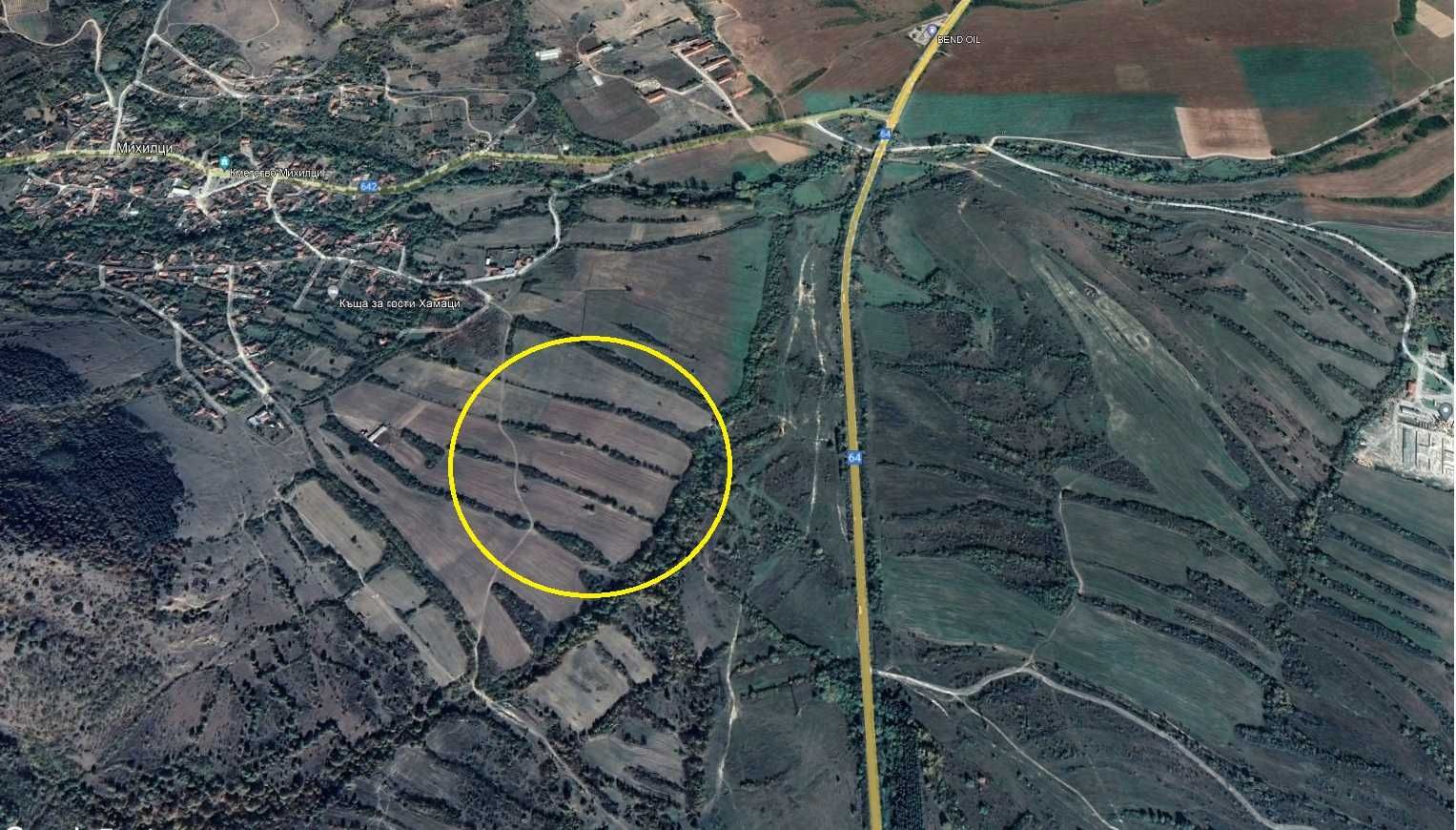 Земеделски имот в с. Михилци, Област Пловдив -  кв.м за 1563 €/дка - Снимка #1