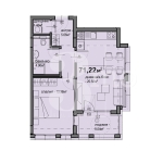 Двустаен апартамент в София, Люлин 5 - 71 кв.м за 1427 €/кв.м - Снимка #1