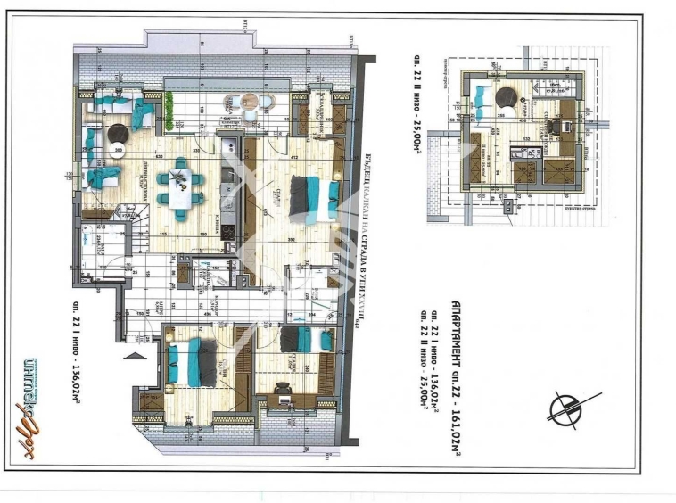 Четиристаен апартамент в София, Студентски град - 188 кв.м за 1020 €/кв.м - Снимка #1