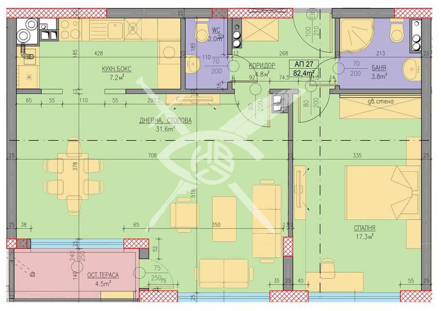 Двустаен апартамент в София, Хладилника - 99 кв.м за 2182 €/кв.м - Снимка #1