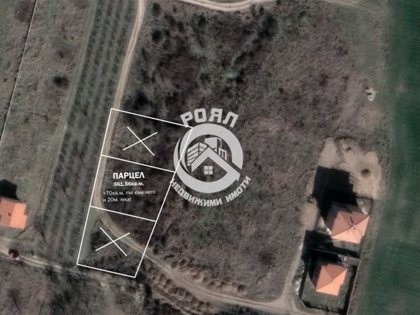 Парцел в с. Марково, Област Пловдив - 561 кв.м за 100 €/кв.м - Снимка #1