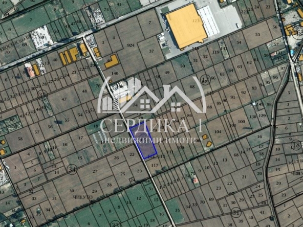 Парцел в Благоевград, Първа промишлена зона - 5000 кв.м за 53 €/кв.м - Снимка #1