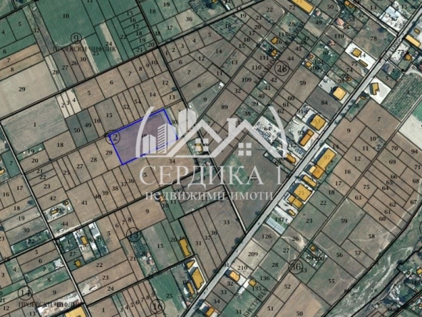 Парцел в Благоевград, Първа промишлена зона - 10000 кв.м за 16 €/кв.м - Снимка #1