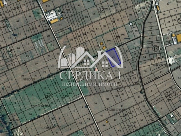 Парцел в Благоевград, Първа промишлена зона - 4219 кв.м за 22 €/кв.м - Снимка #1