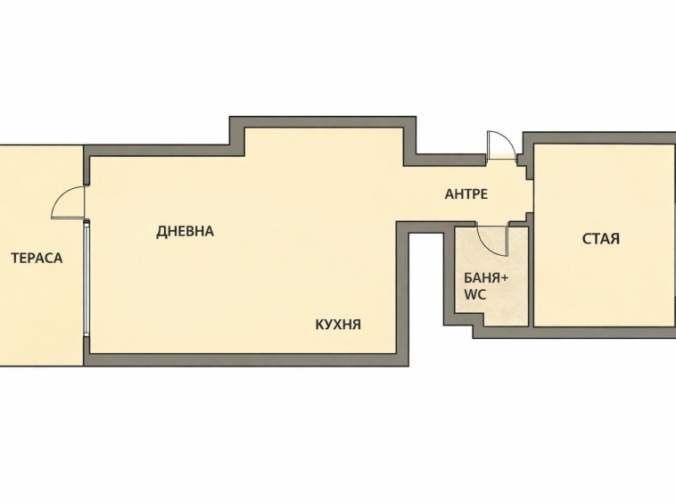 Двустаен апартамент в София, Симеоново - 70 кв.м за 1421 €/кв.м - Снимка #1