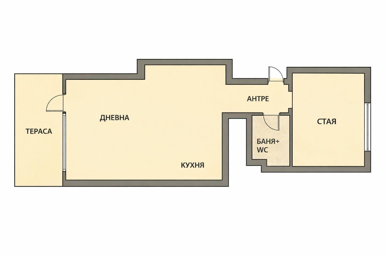 Двустаен апартамент в София, Симеоново - 70 кв.м за 1421 €/кв.м - Снимка #1