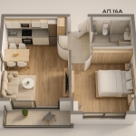 Двустаен апартамент в Пловдив, Остромила - 53 кв.м за 1684 €/кв.м - Снимка #1