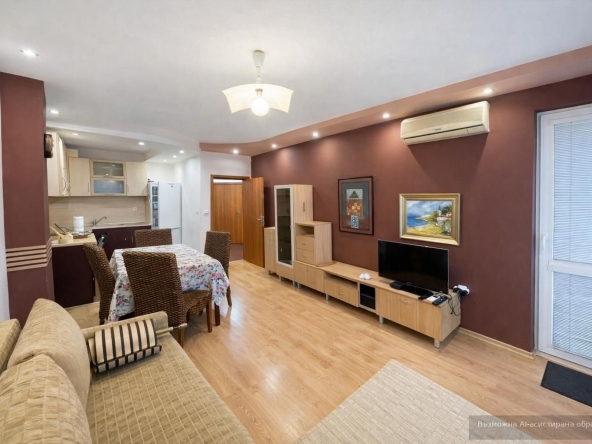 Дава се под наем Двустаен апартамент в Варна, Лятно кино Тракия - 65 кв.м за 598.23 € - Снимка #1