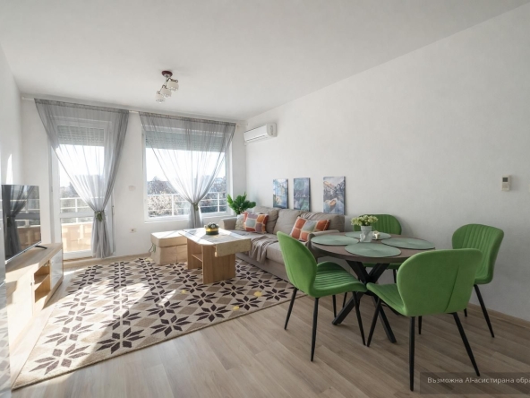Дава се под наем Тристаен апартамент в Пловдив, Остромила - 75 кв.м за 498.27 € - Снимка #1