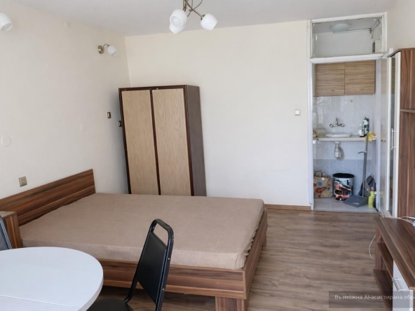 Дава се под наем Едностаен апартамент в София, Люлин 4 - 22 кв.м за 298.86 € - Снимка #1